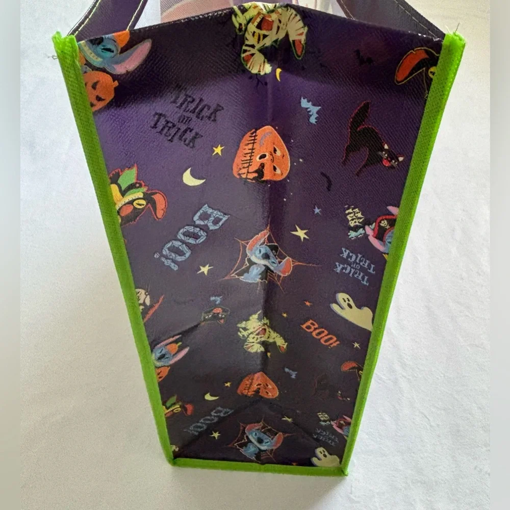 Disney Stitch Reusable Halloween Trick Or Treat Bag Gimme Candy NWT